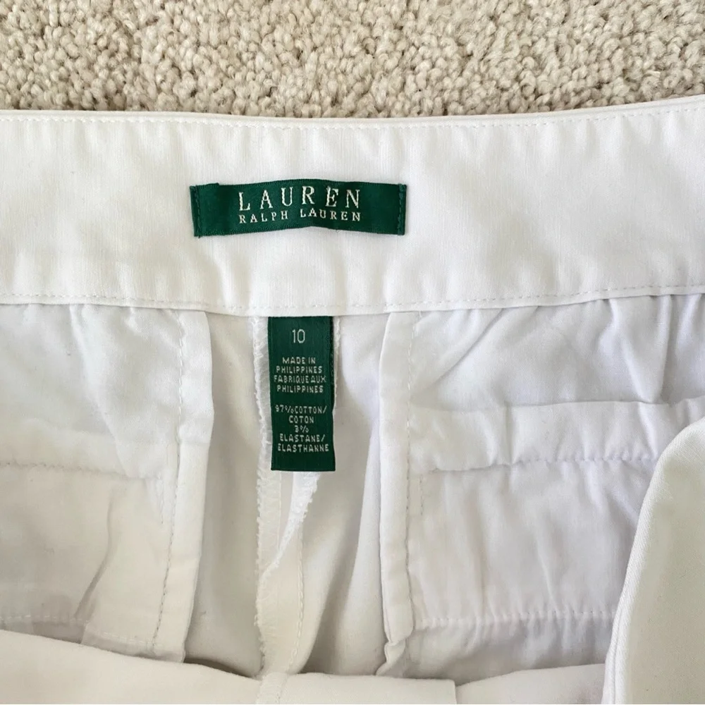 Lauren Ralph Lauren Women’s wide Leg White Pants